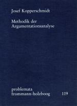 Cover-Bild Methodik der Argumentationsanalyse