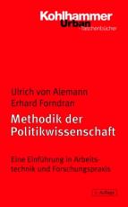 Cover-Bild Methodik der Politikwissenschaft