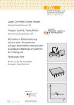 Cover-Bild Methodik zur Dimensionierung elektronischer Komponenten auf Basis einer elektro-mechanischen Zuverlässigkeitsanalyse an Systemen der Intralogistik