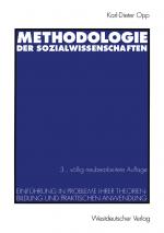 Cover-Bild Methodologie der Sozialwissenschaften