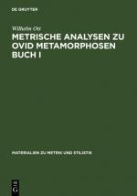 Cover-Bild Metrische Analysen zu Ovid Metamorphosen Buch I