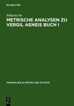 Cover-Bild Metrische Analysen zu Vergil Aeneis Buch I