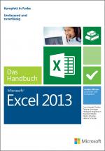Cover-Bild Microsoft Excel 2013 - Das Handbuch