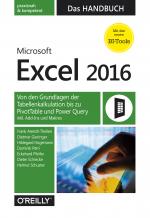 Cover-Bild Microsoft Excel 2016 – Das Handbuch