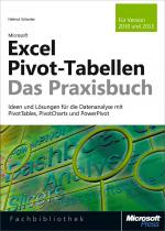 Cover-Bild Microsoft Excel Pivot-Tabellen - Das Praxisbuch. Für Version 2010 und 2013