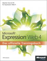 Cover-Bild Microsoft Expression Web 4 - Das offizielle Trainingsbuch