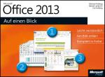 Cover-Bild Microsoft Office 2013 auf einen Blick