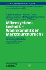 Cover-Bild Mikrosystemtechnik - Wann kommt der Marktdurchbruch?