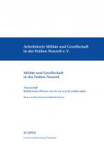 Cover-Bild Militärisches Wissen vom 16. bis zum 19. Jahrhundert