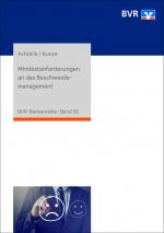 Cover-Bild Mindestanforderungen an das Beschwerdemanagement