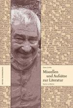 Cover-Bild Miszellen und Aufsätze zur Literatur