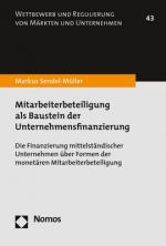 Cover-Bild Mitarbeiterbeteiligung als Baustein der Unternehmensfinanzierung