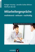 Cover-Bild Mitarbeitergespräche – motivierend, wirksam, nachhaltig