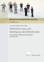 Cover-Bild Mitbestimmung und Beteiligung des Betriebsrates