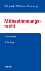 Cover-Bild Mitbestimmungsrecht