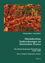 Cover-Bild Mittelalterliche Stadtrechnungen im historischen Prozess