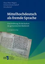 Cover-Bild Mittelhochdeutsch als fremde Sprache