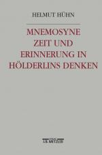 Cover-Bild Mnemosyne. Zeit und Erinnerung in Hölderlins Denken