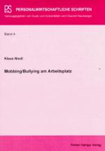 Cover-Bild Mobbing /Bullying am Arbeitsplatz