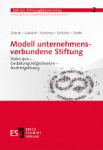 Cover-Bild Modell unternehmensverbundene Stiftung