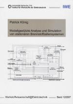 Cover-Bild Modellgeschützte Analyse und Simulation von stationären Brennstoffzellensystemen