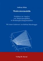 Cover-Bild Moderatormodelle