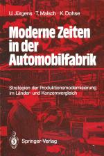 Cover-Bild Moderne Zeiten in der Automobilfabrik
