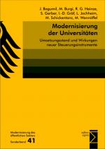 Cover-Bild Modernisierung der Universitäten