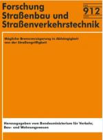 Cover-Bild Mögliche Bremsverzögerung in Abhängigkeit von der Strassengriffigkeit