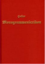 Cover-Bild Monogrammen-Lexikon