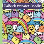 Cover-Bild Monster Malbuch mit lustigen Doodle Motiven für Kinder ab 7 Jahren und Jugendliche - ideale Beschäftigung zur Konzentration und Entspannung