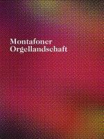 Cover-Bild Montafoner Orgellandschaft