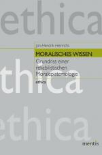 Cover-Bild Moralisches Wissen