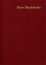 Cover-Bild Moses Mendelssohn: Gesammelte Schriften. Jubiläumsausgabe / Band 5,3 a-b: Kommentar zu Band 5,1