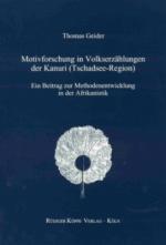 Cover-Bild Motivforschung in Volkserzählungen der Kanuri (Tschadsee-Region)