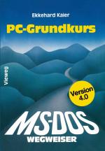 Cover-Bild MS-DOS-Wegweiser Grundkurs