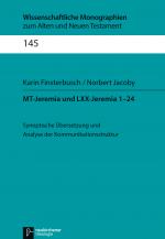Cover-Bild MT-Jeremia und LXX-Jeremia 1-24