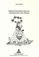Cover-Bild "Münchhausen</I> oder die «Metaphysik» des Witzes