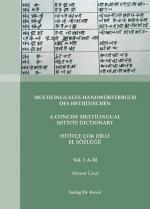 Cover-Bild Multilinguales Handwörterbuch des Hethitischen / A Concise Multilingual Hittite Dictionary / Hititçe Çok Dilli El Sözlük