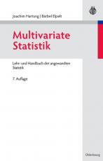 Cover-Bild Multivariate Statistik