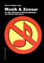 Cover-Bild Musik und Zensur in den diversen Deutschlands