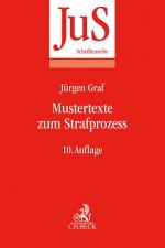 Cover-Bild Mustertexte zum Strafprozess