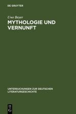 Cover-Bild Mythologie und Vernunft