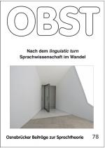 Cover-Bild Nach dem linguistic turn.