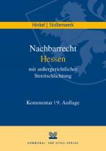 Cover-Bild Nachbarrecht Hessen mit außergerichtlicher Streitschlichtung