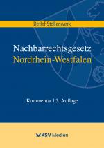 Cover-Bild Nachbarrechtsgesetz Nordrhein-Westfalen