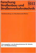 Cover-Bild Nachbehandlung von Waschbetonoberflächen