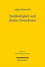 Cover-Bild Nachhaltigkeit und direkte Demokratie