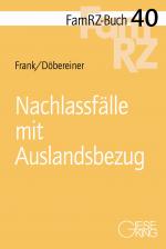 Cover-Bild Nachlassfälle mit Auslandsbezug