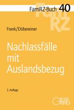 Cover-Bild Nachlassfälle mit Auslandsbezug